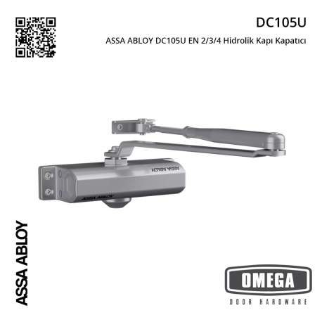 ASSA ABLOY DC105U EN 2/3/4 Hidrolik Kapı Kapatıcı