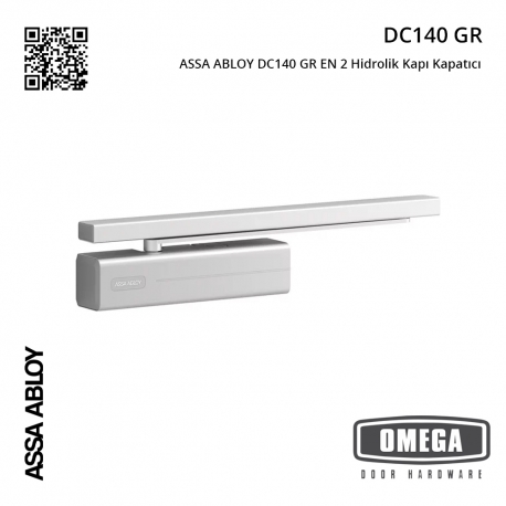 ASSA ABLOY DC140 GR EN 2 Hidrolik Kapı Kapatıcı