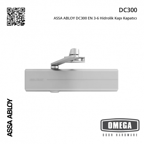 ASSA ABLOY DC300 EN 3-6 Hidrolik Kapı Kapatıcı