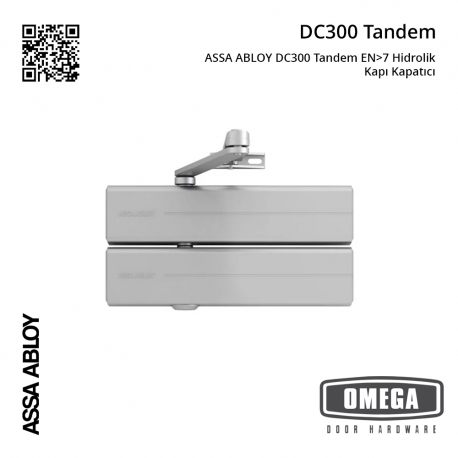 ASSA ABLOY DC300 Tandem EN>7 Hidrolik Kapı Kapatıcı