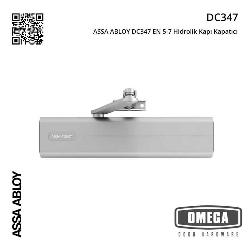 ASSA ABLOY DC347 EN 5-7 Hidrolik Kapı Kapatıcı