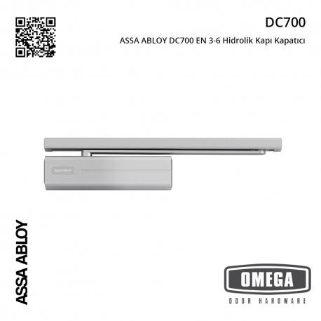 ASSA ABLOY DC700 EN 3-6 Hidrolik Kapı Kapatıcı