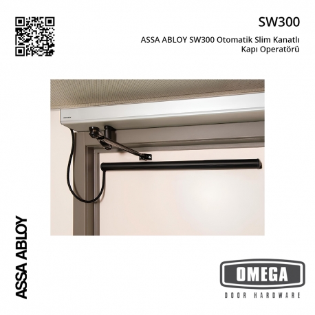 ASSA ABLOY SW300 Otomatik Slim Kanatlı Kapı Operatörü
