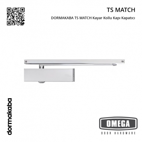 DORMAKABA TS MATCH Kayar Kollu Kapı Kapatıcı
