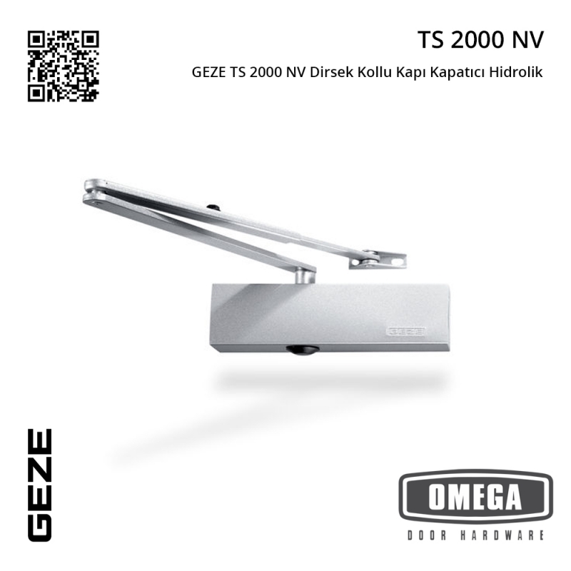 GEZE TS 2000 NV Dirsek Kollu Kapı Kapatıcı Hidrolik