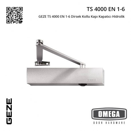 GEZE TS 4000 EN 1-6 Dirsek Kollu Kapı Kapatıcı Hidrolik