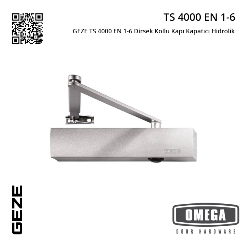 GEZE TS 4000 EN 1-6 Dirsek Kollu Kapı Kapatıcı Hidrolik