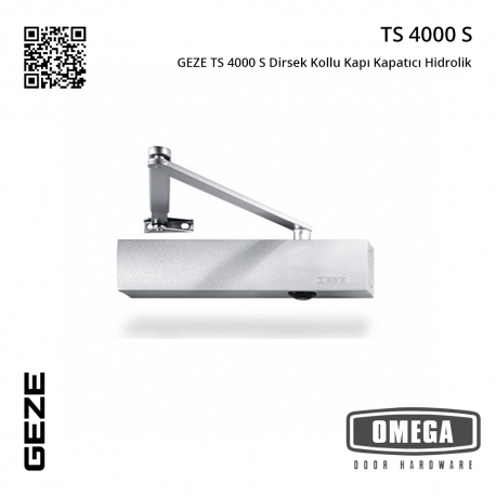 GEZE TS 4000 S Dirsek Kollu Kapı Kapatıcı Hidrolik
