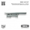 OMEGA Ankastre Kapı Kapatıcı EN : 2 - 4 Gizli Tip (60-80 KG) 90 Derece Sabitleme Elamanı Dahil