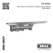 ASSA ABLOY DC 824U EN 2-4 Ankastre (Gizli) Hidrolik Kapı Kapatıcı