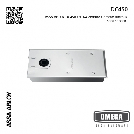 ASSA ABLOY DC450 EN 3/4 Zemine Gömme Hidrolik Kapı Kapatıcı