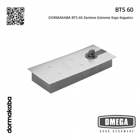DORMAKABA BTS 60 Zemine Gömme Kapı Kapatıcı / Hidroliği