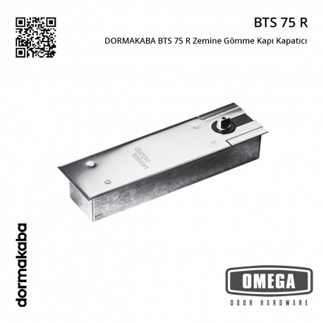 DORMAKABA BTS 75 R Zemine Gömme Kapı Kapatıcı / Hidroliği