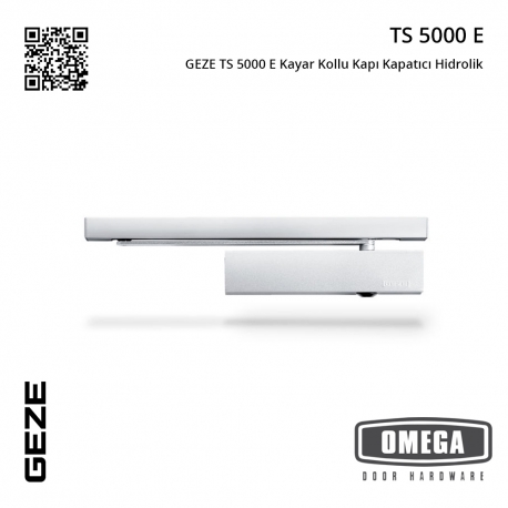GEZE TS 5000 E Kayar Kollu Kapı Kapatıcı Hidrolik
