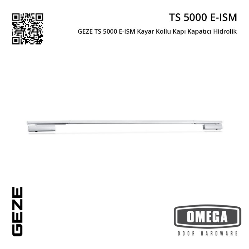 GEZE TS 5000 E-ISM Kayar Kollu Kapı Kapatıcı Hidrolik
