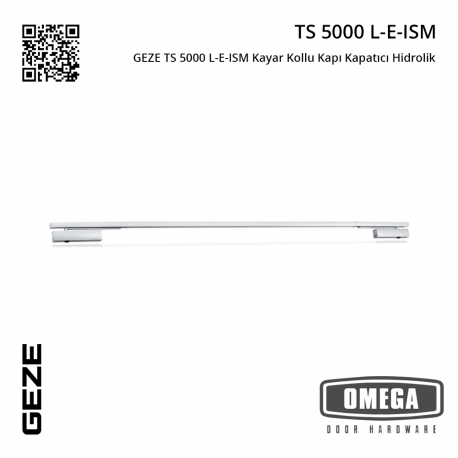 GEZE TS 5000 L-E-ISM Kayar Kollu Kapı Kapatıcı Hidrolik