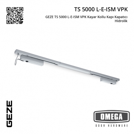 GEZE TS 5000 L-E-ISM VPK Kayar Kollu Kapı Kapatıcı Hidrolik