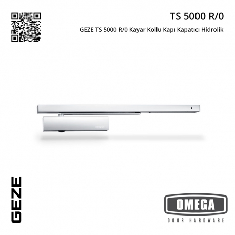 GEZE TS 5000 R/0 Kayar Kollu Kapı Kapatıcı Hidrolik